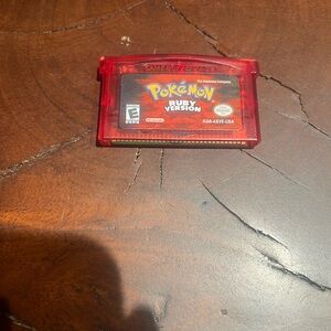 Nintendo Pokémon Ruby Version - Vibrant Red Cartridge